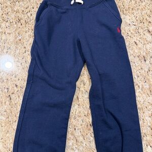 Polo by Ralph Lauren Navy Sweat Joggers with Red Polo Stitch